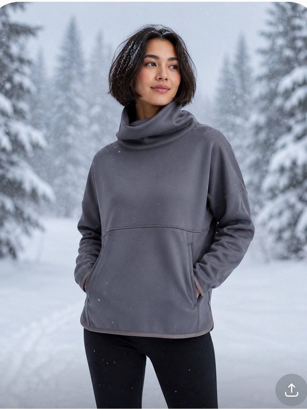 The North Face Canyon Flats Stretch Poncho M-L